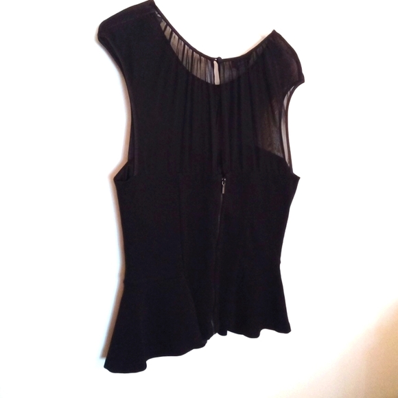 Bebe Sleeveless Corset Top with Shirred Bodice - Picture 13 of 13